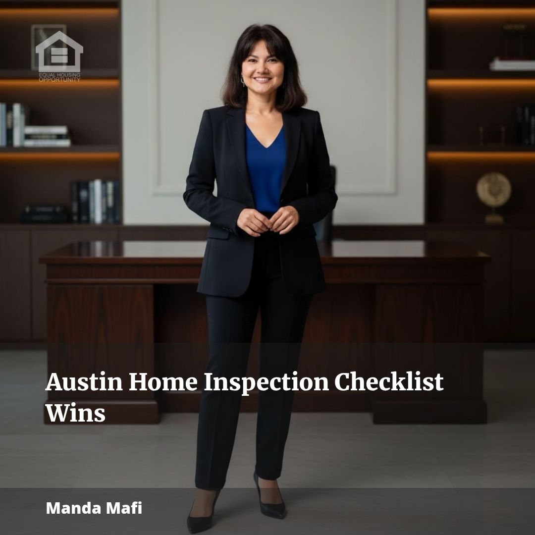 Austin Home Inspection Secrets: Checklist Wins with Manda Mafi